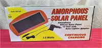 Amorphous Solar Panel in Original Box