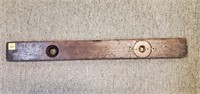 H. Chapin Union Factory Antique Wood Level
