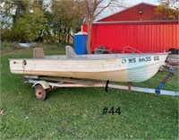 14' MirroCraft Boat with Trailer