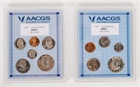 Coin 2 U.S. Coin Sets Graded By AACGS As Proof
