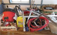 Large Group of Garage Items including Hand tools,