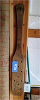 Wooden Paddle, Approx 39" l