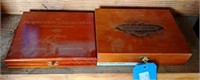 Two Wooden Cigar Boxes