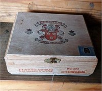 Hamiltons Cigar Box