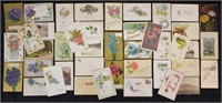 42 pcs. Antique Postcards