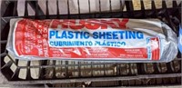 Roll of Plastic Sheeting - Unopened