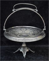 Aesthetic Movement Silverplate Brides Basket