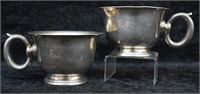 Antique Silverplate Bachmann Wein Wassailing Mugs