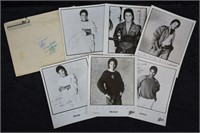 Michael Jackson & Brothers Autographed Photos