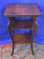 Antique Oak Foyer / Parlor Table
