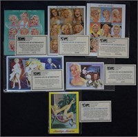 Marilyn Monroe Mint State Issued Stamps and Plate