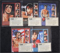 Rocky, Sylvester Stalone  Mint State Issued Stamps