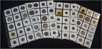 Collection Of 80 World Coins - Attributed & Priced
