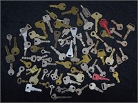 Collection Of 80 Unique Vintage Keys