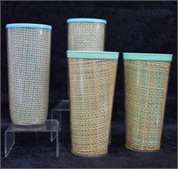 4 pcs. Vintage Colorful Drinking Cups