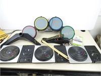 Rock Band Drums (no stand) and DJ Hero Sets -
