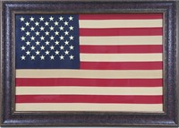 AMERICAN FLAG IN SHADOW BOX FRAME