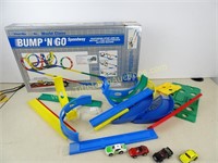 Bump N Go Speedway Game - incomplete but has cars