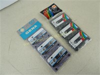 Two Packs of Unopened Cassettes