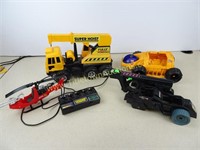 Assorted Large Toys - RC Crane was not tested