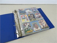 Binder full of Sports Cards - Football -