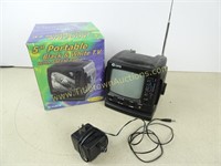 5" Portable TV with Radio - Includes Power cord