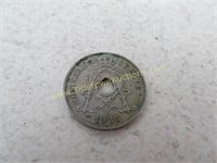 1928 Belgium Koninkrijk Coin