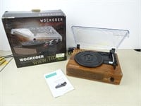 Wockoder Record Player - Open Box - Tested