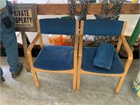 2 Mid Century Original Thonet Bentwood Chairs