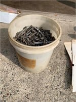 Pail of Lead Wheel Weights