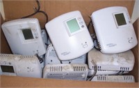 (13) White Rogers digital thermostats.