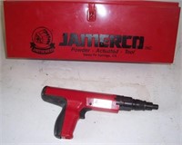 Jamerco power actuated tool with carrying case.