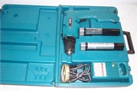 Makita battery powered drill with case 2