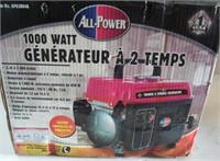 1001 Watt All-Power generator new in box 2