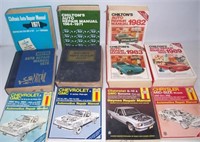 (11) Auto manuals various years models and makes.