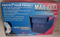 Mail Boss locking security mailbox.