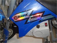 Razor MX350 electric mini bike.