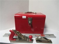 Red Tool Box / Level / 2 Planers