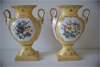 Pair of Imperial Pente a la Main Vases