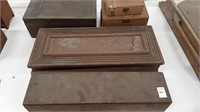 LOT - ASSORTED WOODEN BOXES