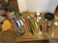 restaurant utensils, knifes, more
