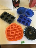 rubber bakeware molds