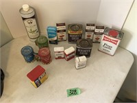 old tins, tiny flavorings