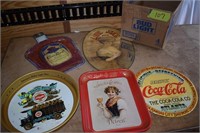 5-Beer Trays-Crown Royal, Schaefer & others