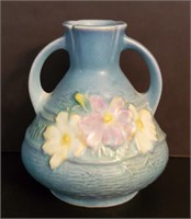 1939 ROSEVILLE 94-4-4" Cosmos 2 Handled Vase