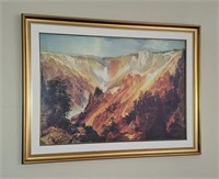 Large Grand Canyon Yellowstone Thomas Moran Print