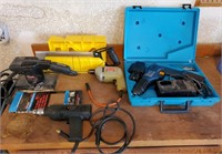 Group of Electric & Other Tools Drills Sander Etc