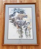 1990 Nomad of the Ice Polar Bear Ltd Print Solberg