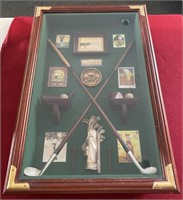 Vintage Hice Golf Club Shadowbox