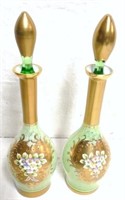 Pair of Fancy Decanters